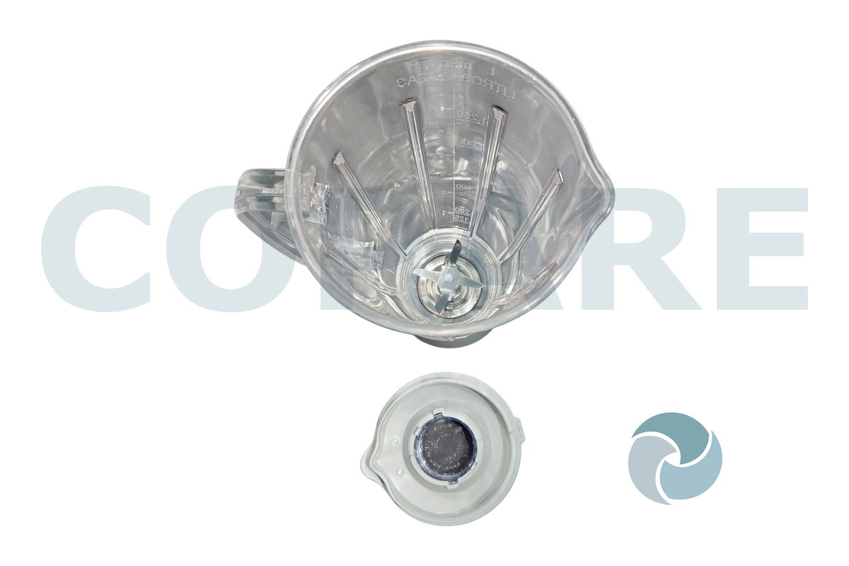 LICUADORA MAN LPP-507 7 VEL V/PLASTICO BCO-GRIS LP00507PBL114