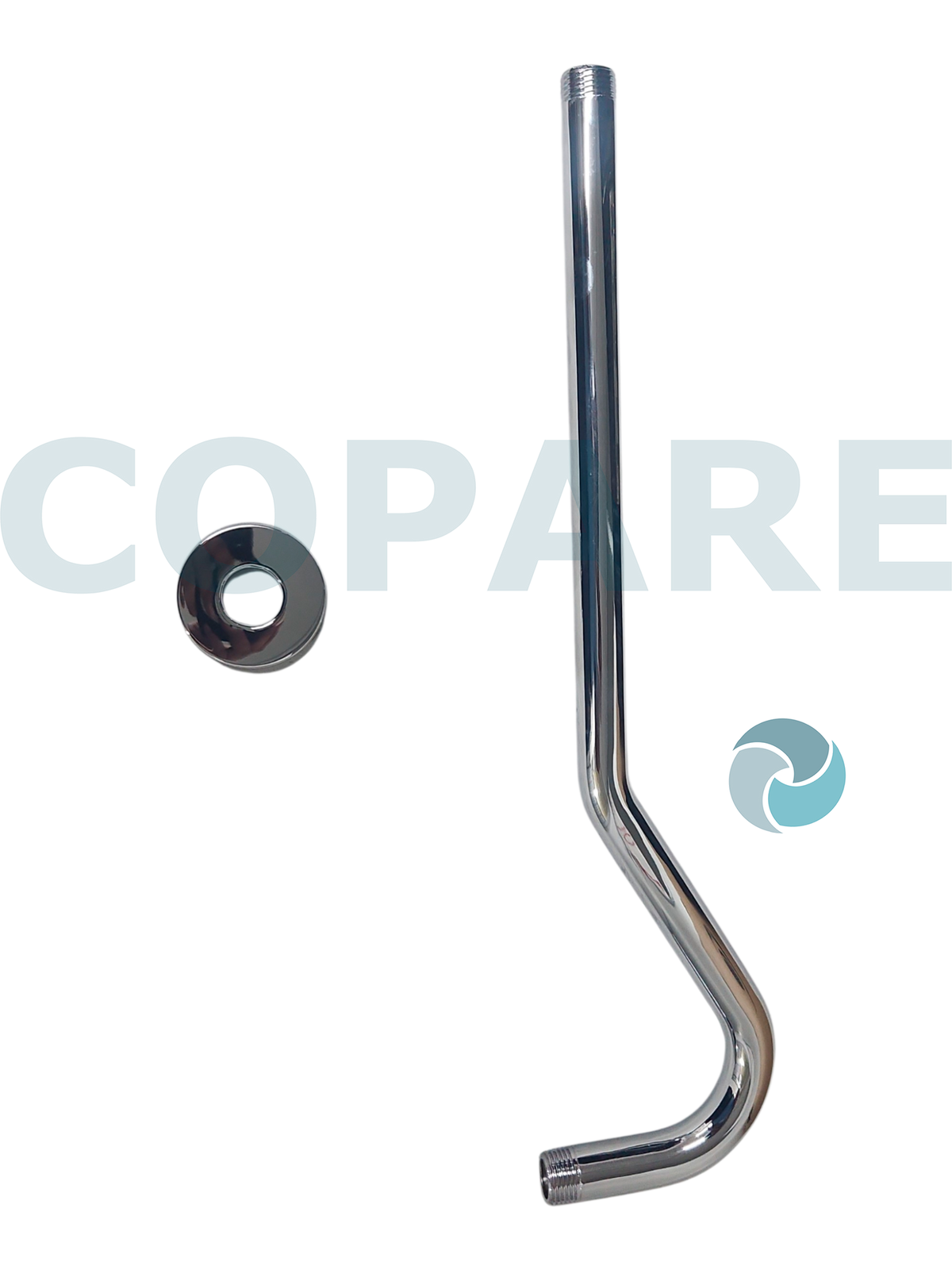 BRAZO LARGO COFLEX PR-T102 CROMADO PARA REGADERA TIPO CASCADA