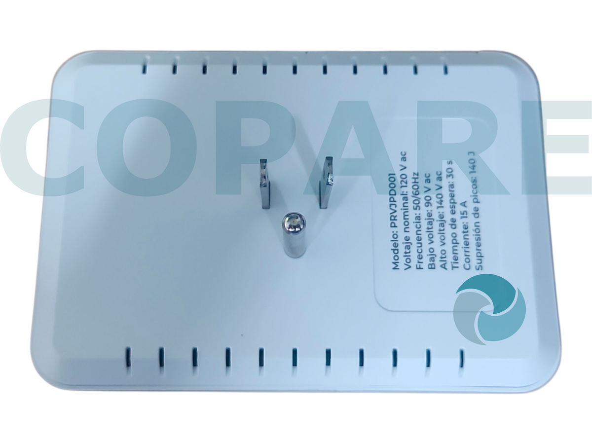 PROTECTOR DE VOLTAJE 3 ENCHUFES COLDTEK PRVJPD001
