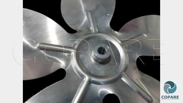 ASPA DE VENTILADOR DE ALUMINIO 10CCW