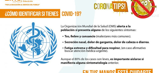 ¿Cómo identificas si tienes COVID-19?