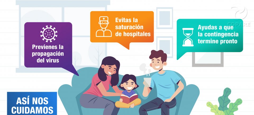 ¿Por qué es importante quedarte en casa?