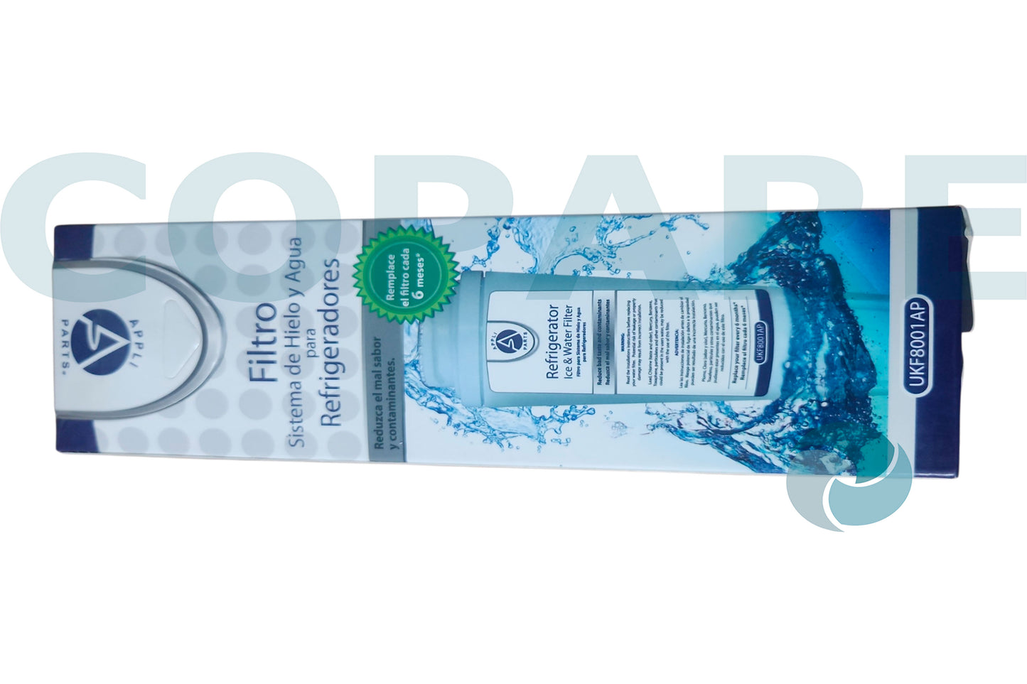 FILTRO DE AGUA VARIOS MOD UKF8001AP/UKF8001AXXAP