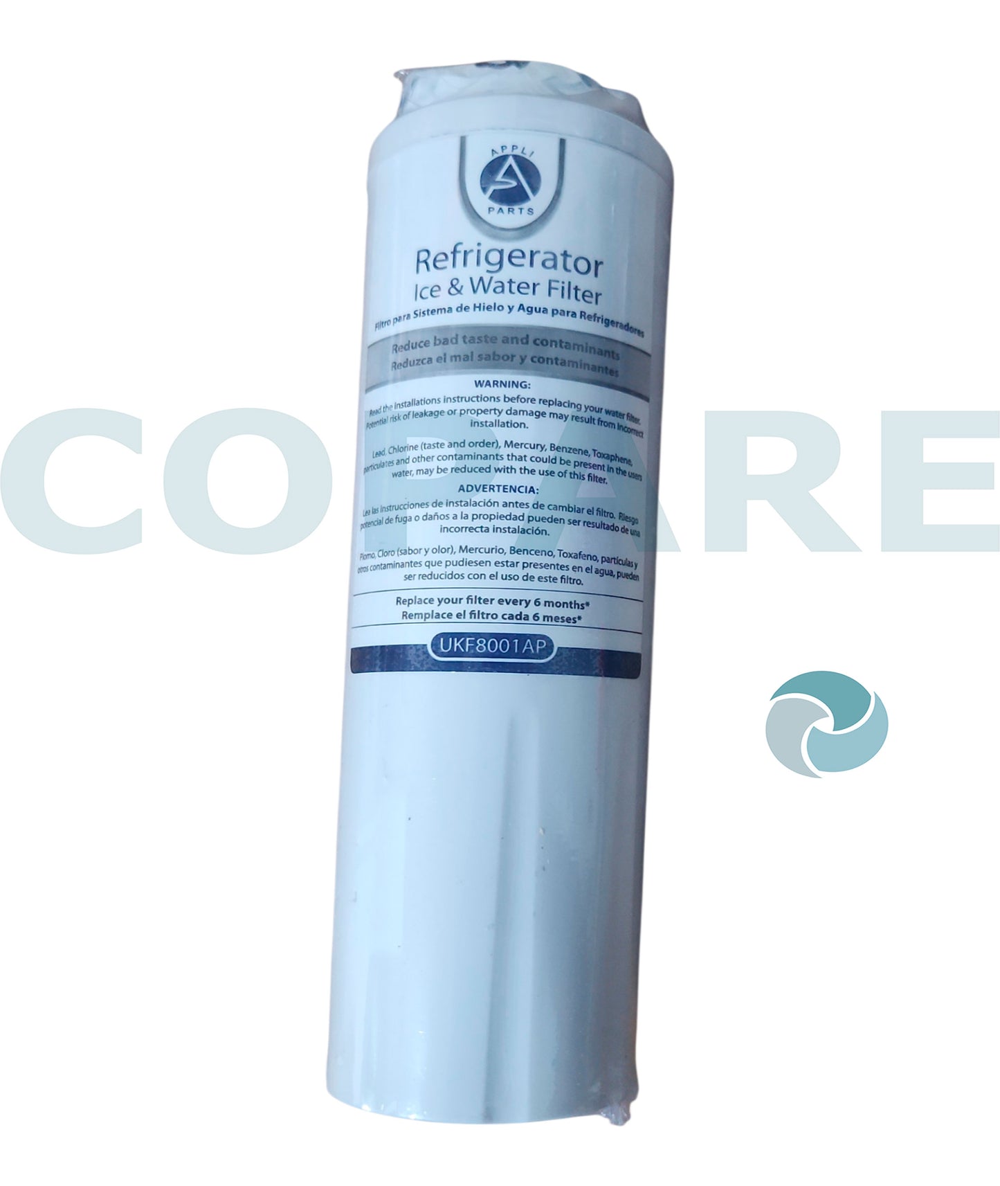 FILTRO DE AGUA VARIOS MOD UKF8001AP/UKF8001AXXAP