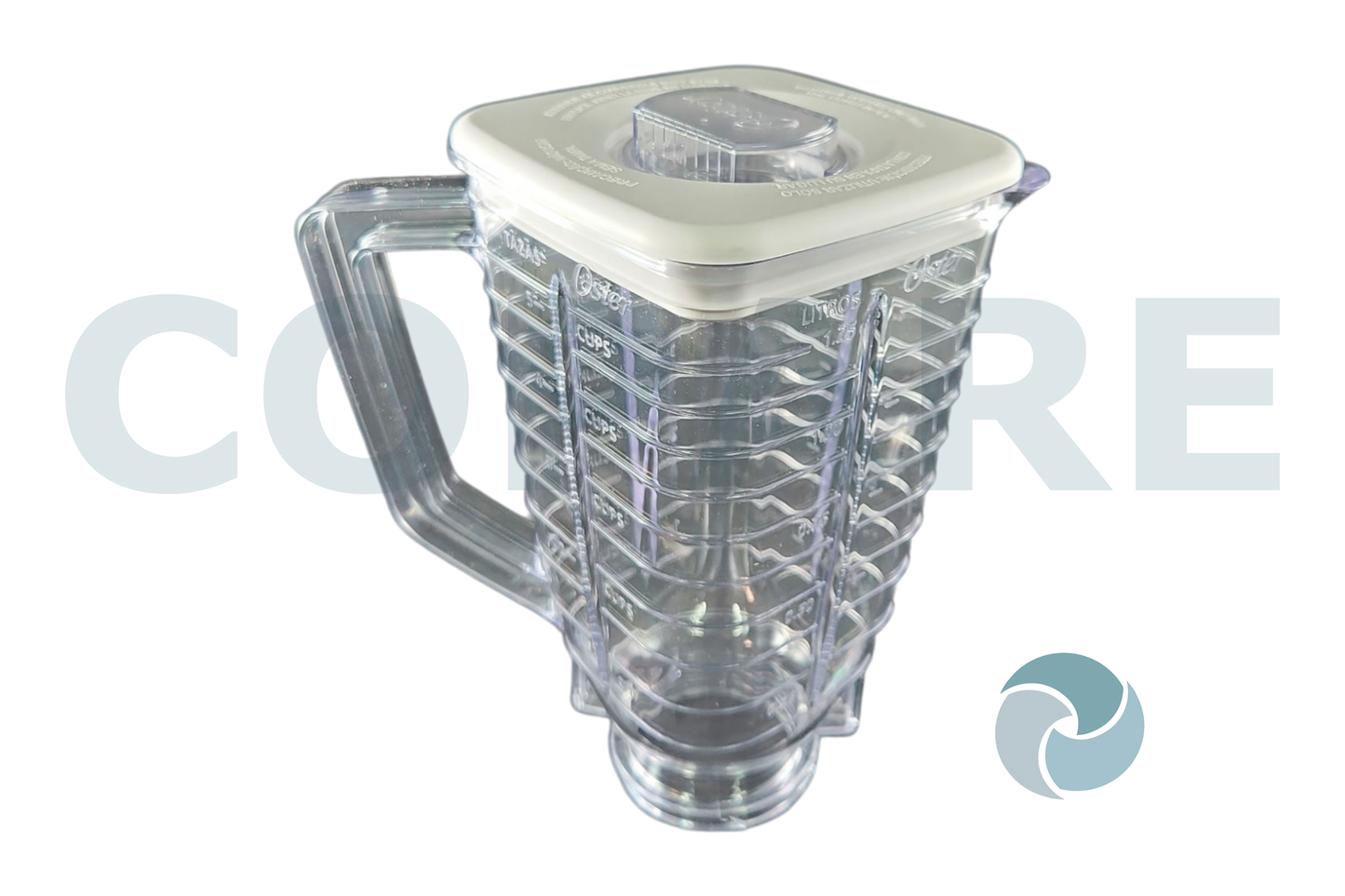 VASO PLASTICO OSTER 5 TZAS C/TAPA ORIG 4890011805