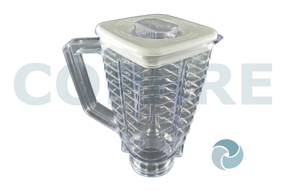 VASO PLASTICO OSTER 5 TAZAS CON TAPA ORIGINAL 4890011805