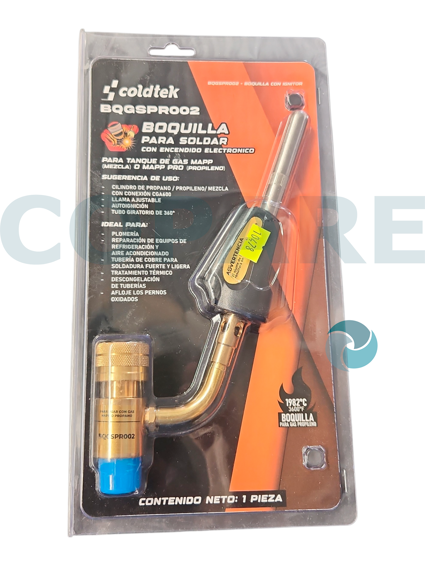 BOQUILLA CON ENCENDIDO ELECTRONICO A-T801S/BQGSPR002