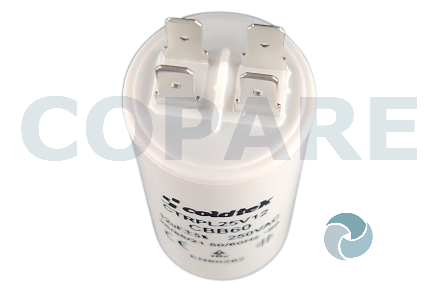 CAPACITOR 12MFD 4 TERMINALES 250 VOLTS PARA BOMBA SUMERGIBLE