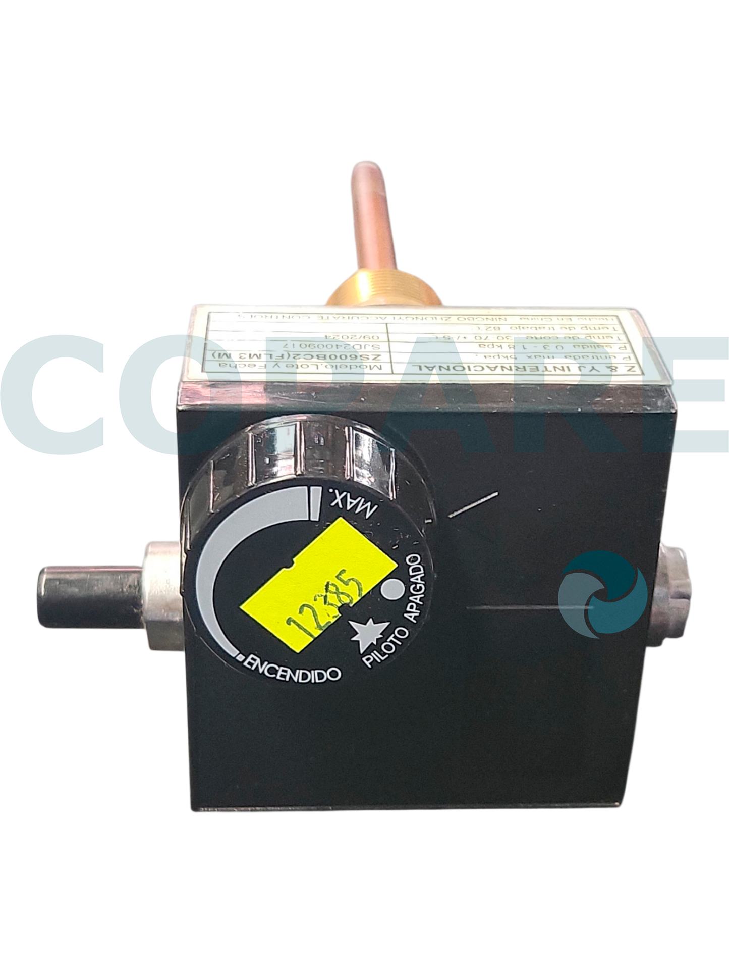 TERMOSTATO AUTOMATICO EITAR CON BOTON TTBOEI001