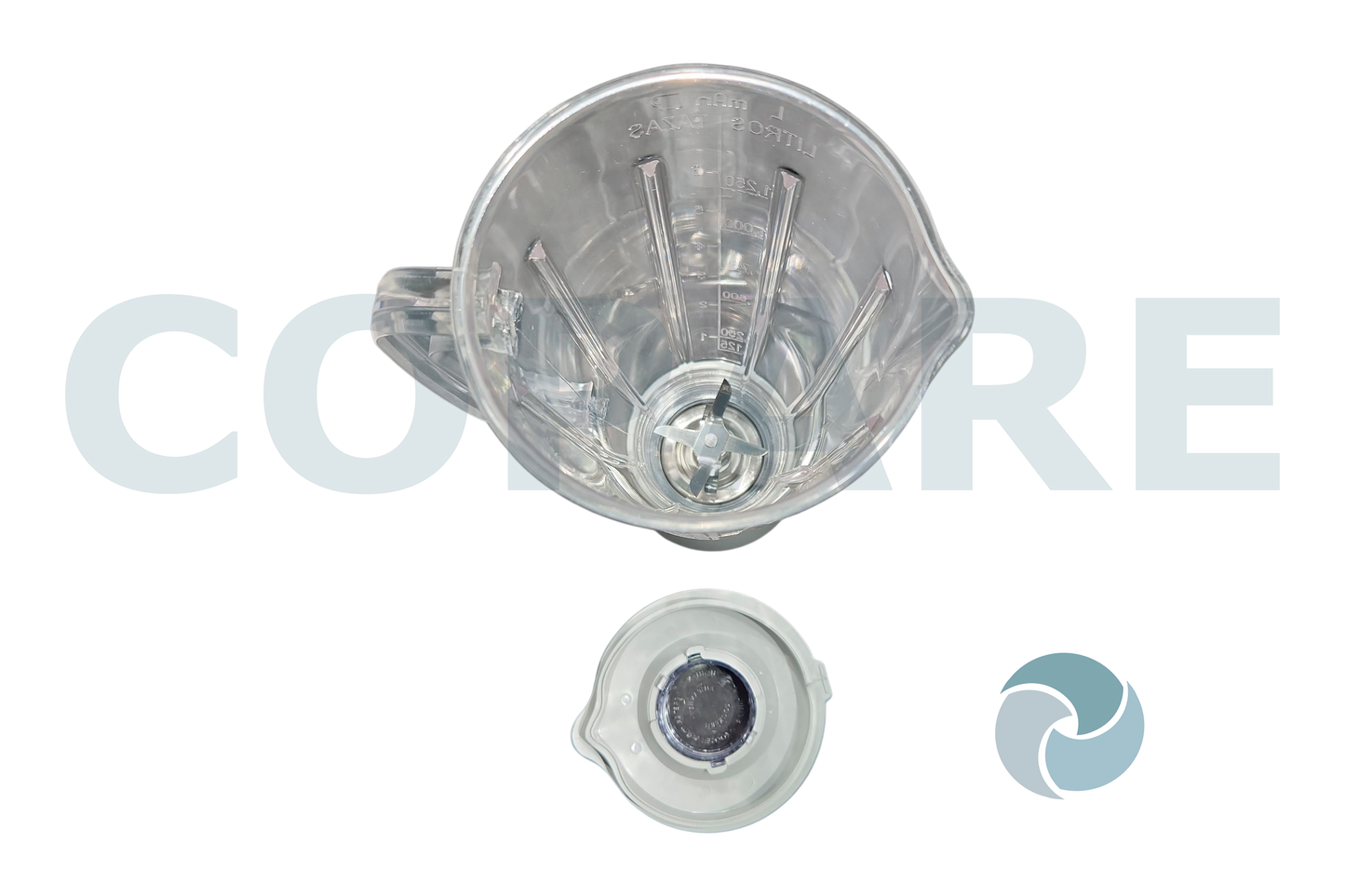 LICUADORA MAN LPP-507 7 VEL V/PLASTICO BCO-GRIS LP00507PBL114