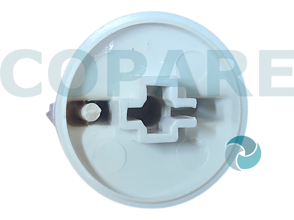 PERILLA BEIGE PARA RELOJ ELECTRICO LAVADORA SECADORA SAIM