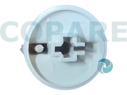 PERILLA BEIGE PARA RELOJ ELECTRICO LAVADORA SECADORA SAIM