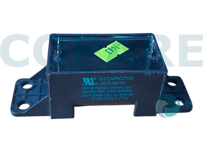 CAPACITOR 45 MFD 250 DAEWOO ORIGINAL CON BASE SAIM
