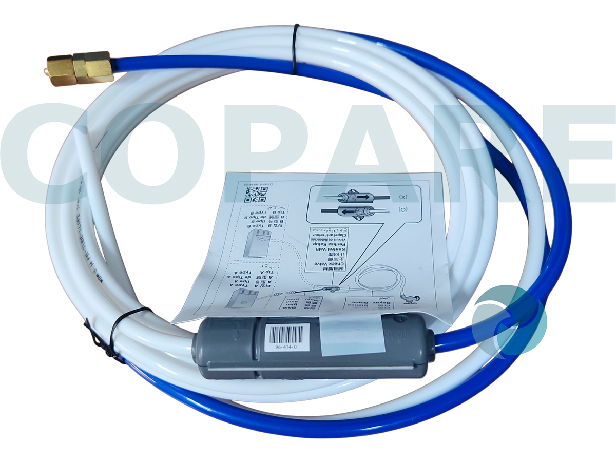 KIT MANGUERA FABRICA DE HIELO CON ACCESORIOS SAIM