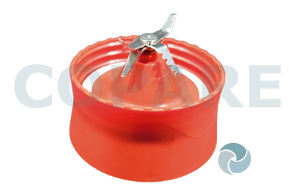 PORTAVASO TFAL INFINY FORCE XL C/CUCHILLA ROJO LIVA5800P1