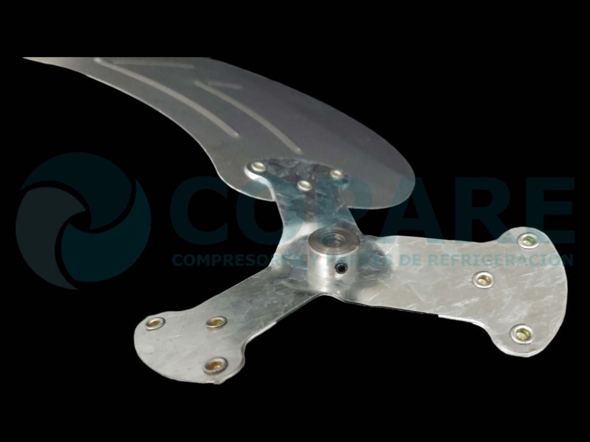 ASPA VENT. UNIVERSAL 18 PULG METALICA CENTRO 8MM MYTEK MYVE014