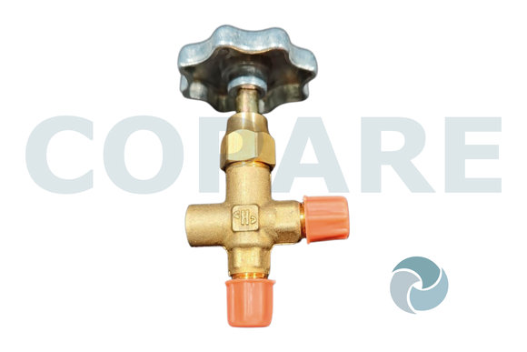 ADAPTADOR PARA MANOMETRO ALTA Y BAJA CON LLAVE APMG-GA31 G1401-10C