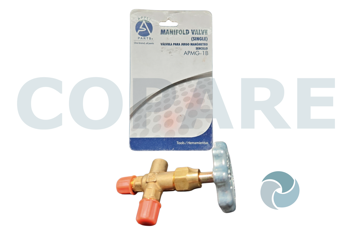 ADAPTADOR PARA MANOMETRO ALTA Y BAJA CON LLAVE APMG-GA31 G1401-10C