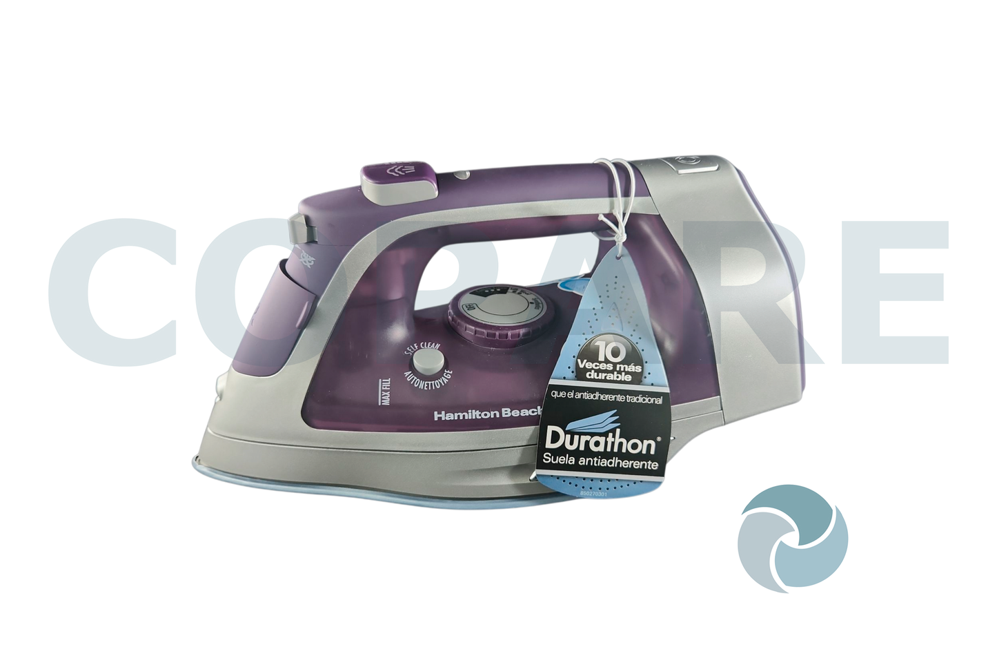 PLANCHA DE VAPOR DURATHON HAMILTON 19803R