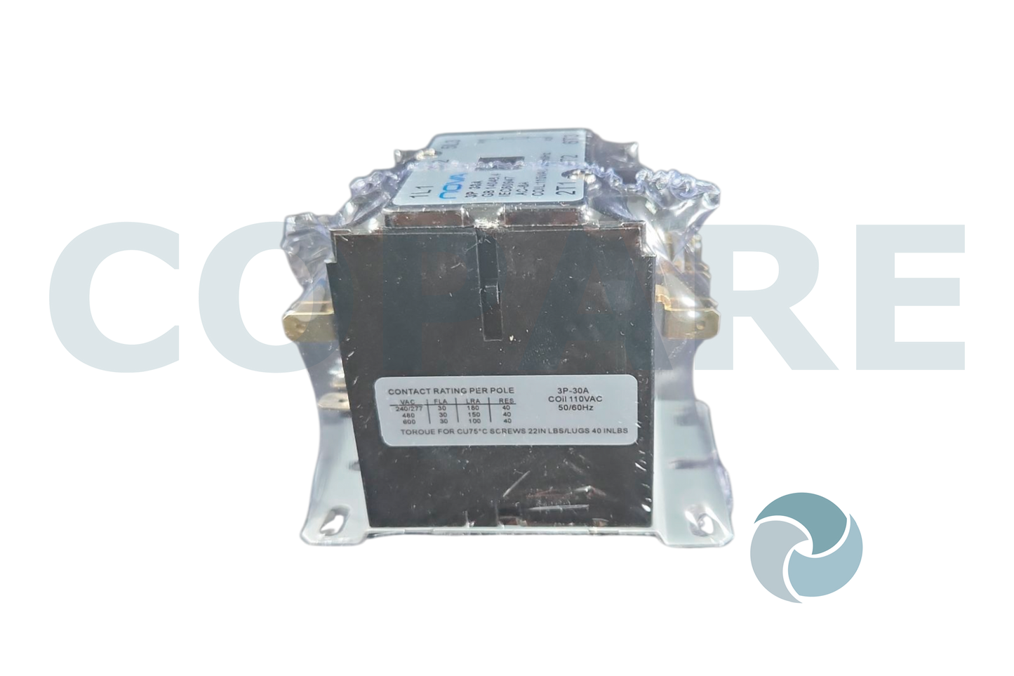 CONTACTOR 3 POLOS, 30 AMP 110V