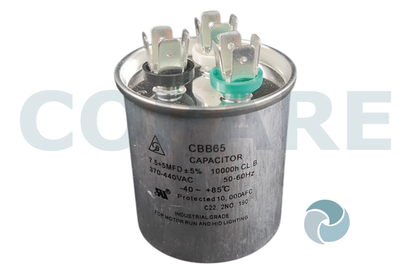 CAPACITOR 7.5+5 MFD DUAL 370/440