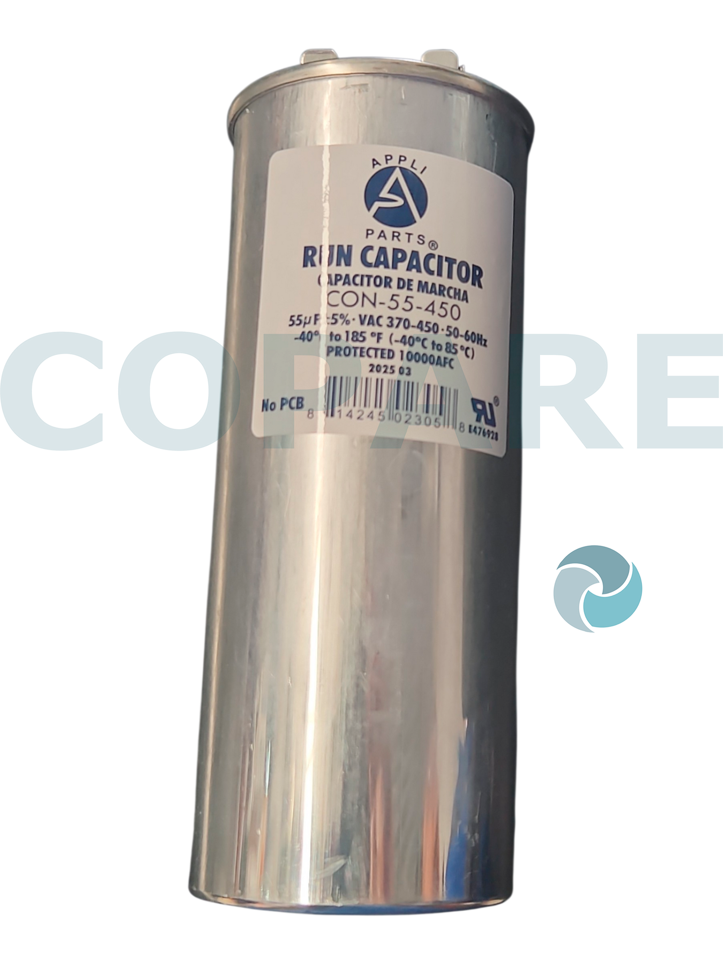CAPACITOR 55 A 450 VOLT METAL