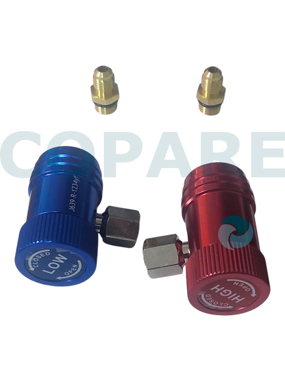 ADAPTADOR JUEGO PARA GAS R1234YF RTICLD0247