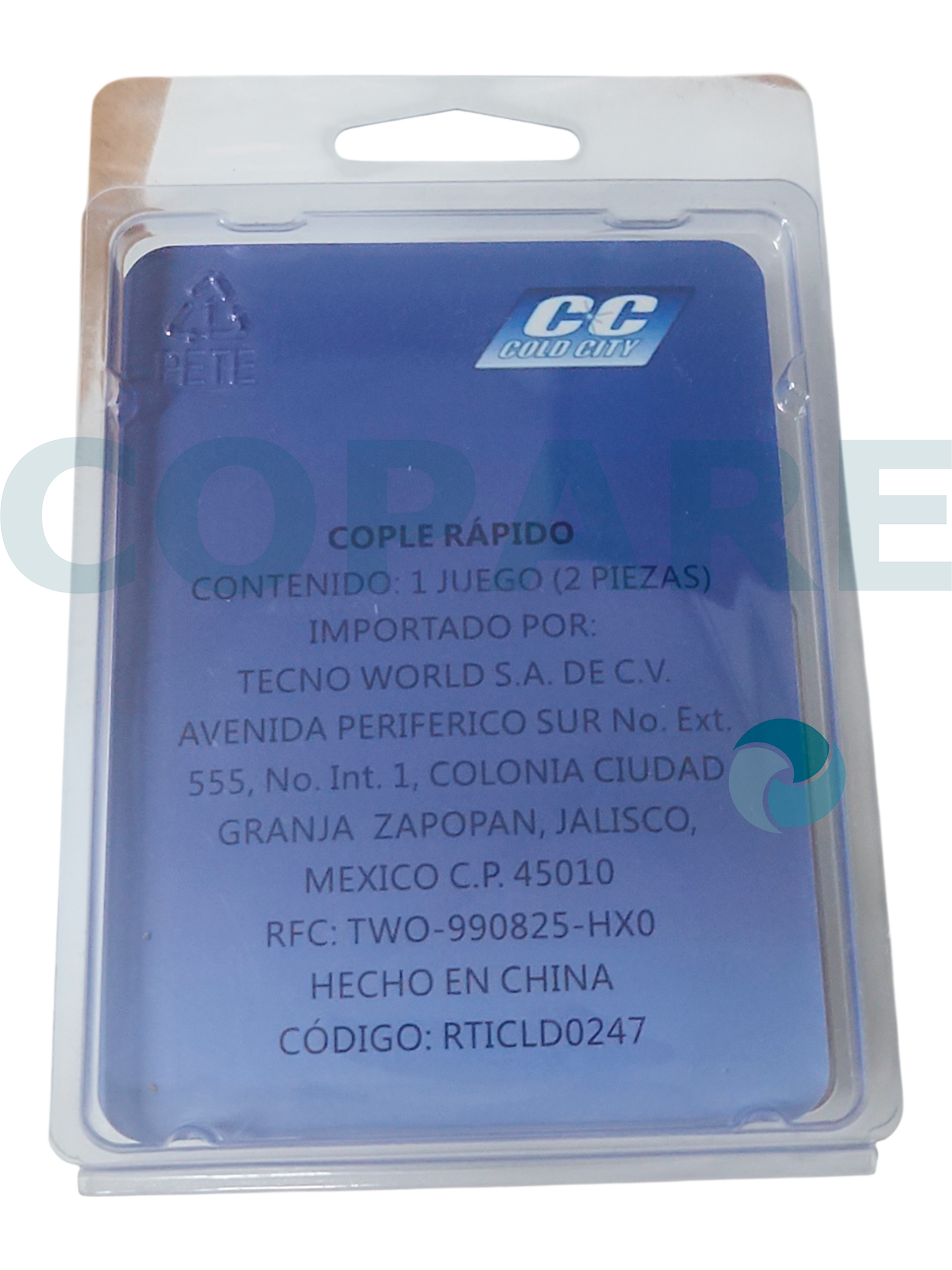 ADAPTADOR JUEGO PARA GAS R1234YF RTICLD0247
