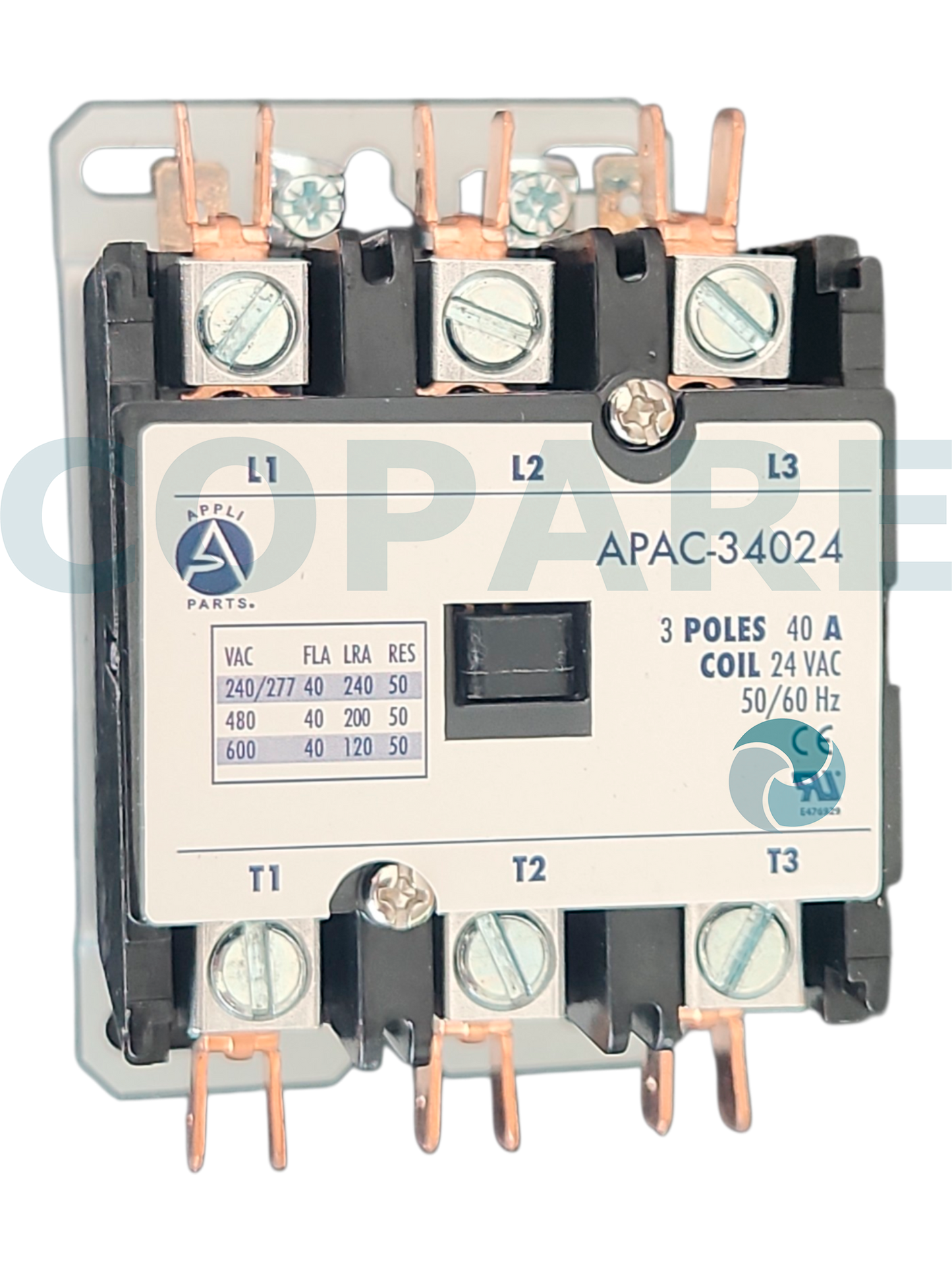 CONTACTOR 3 POLOS 40AM 24V G0323_0403