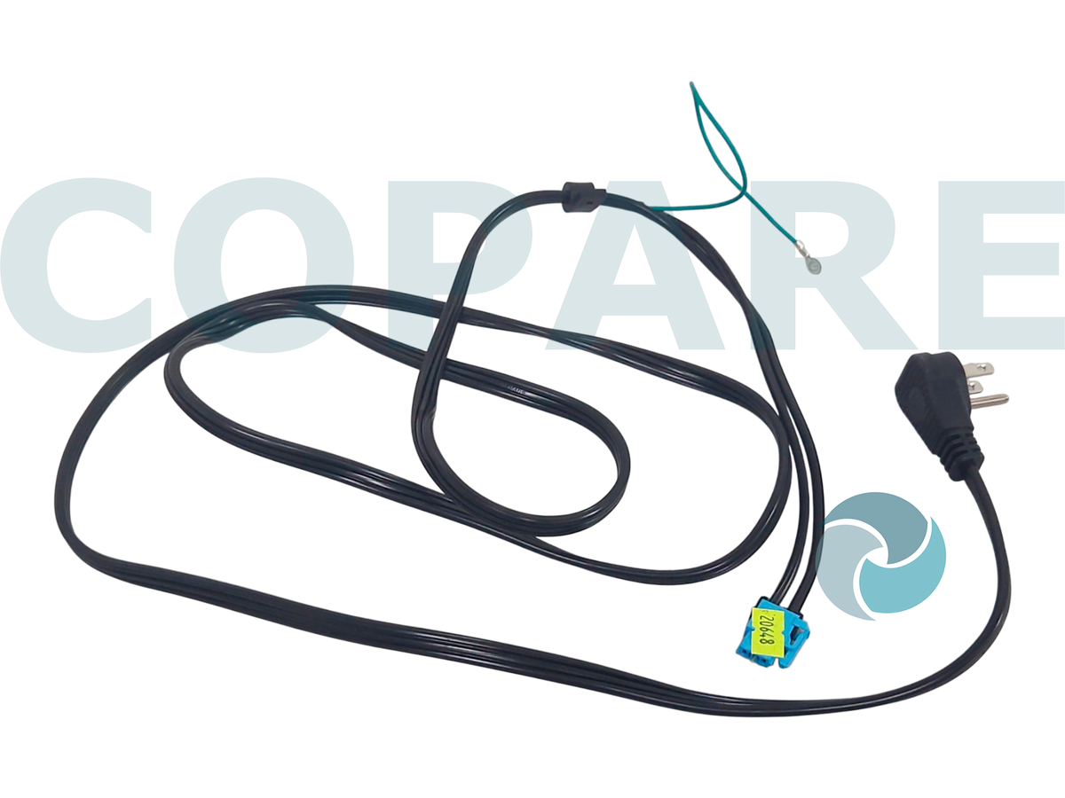 CABLE DE CORRIENTE 2 MTS PARA REFRIGERADOR, LAVADORA SAIM