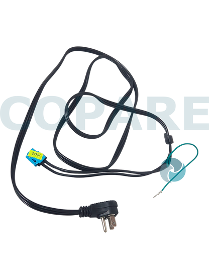 CABLE DE CORRIENTE 2 MTS PARA REFRIGERADOR, LAVADORA SAIM