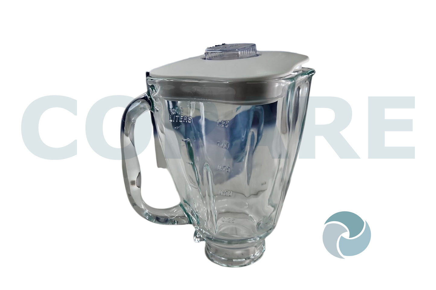 VASO OSTER CUBE COMPLETO CRISTAL CON TAPA 4918011805