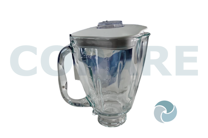 VASO OSTER CUBE COMPLETO CRISTAL CON TAPA 4918011805