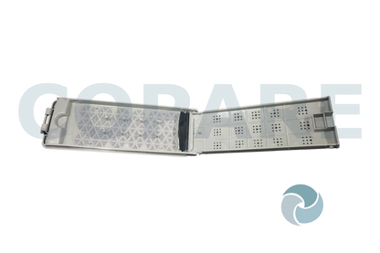 FILTRO ATRAPA PELUSA DAEWOO,LG GRIS 25CM LAVDW056