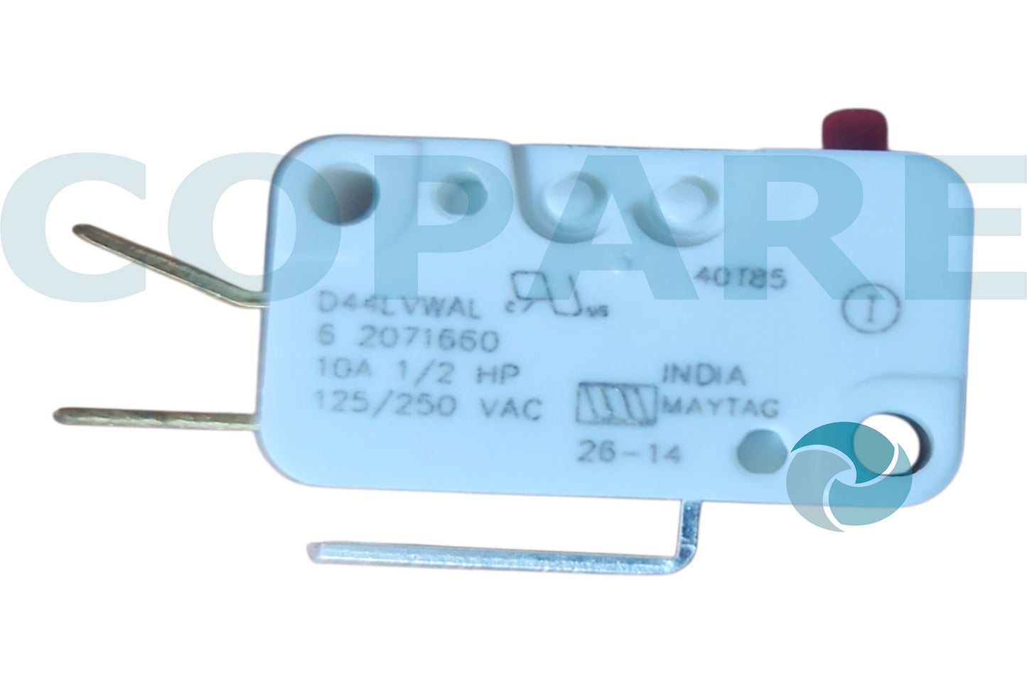 MICROSWITCH PARA TAPA DE LAVADORA WHIRLPOOL WP207166