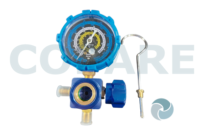 UNIMANIFOLD CON MIRILLA R134 o R404 o R410 UM-HAL