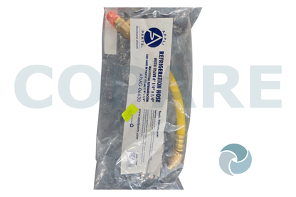 MANGUERA REFRIGERADOR CON LLAVE DE PASO 1/4X1/4 APMG-06630