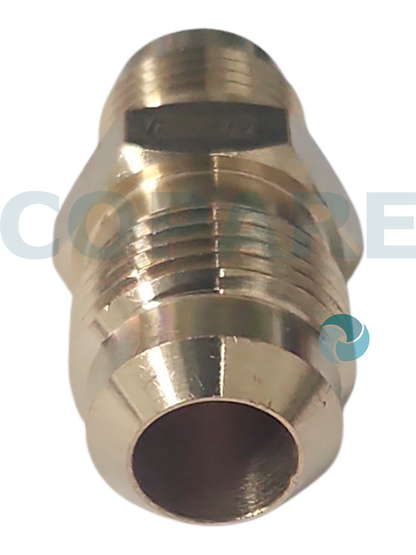 NIPLE UNION 1/2" FLARE X 3/8" FLARE COFLEX UNU-86
