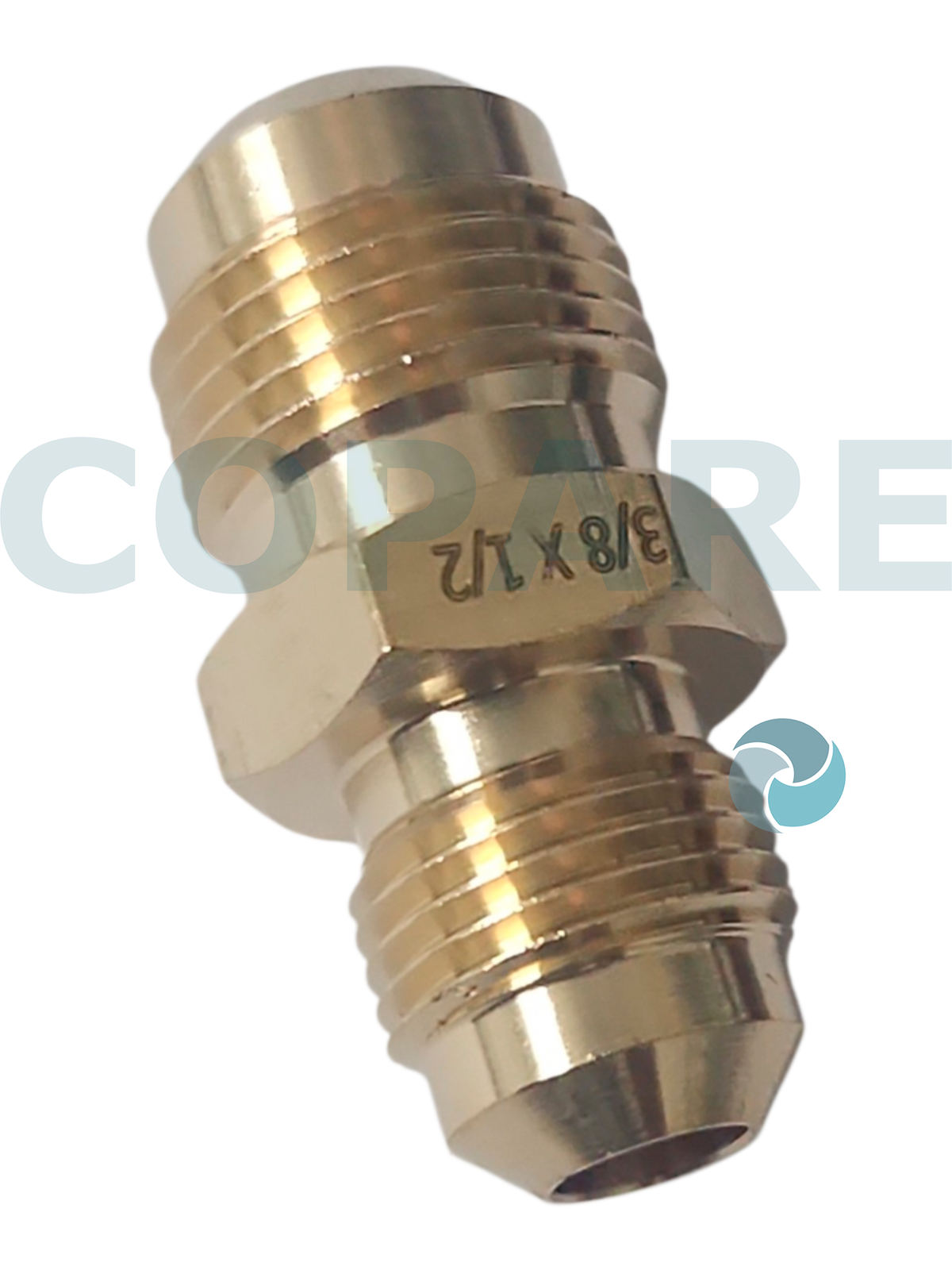 NIPLE UNION 1/2" FLARE X 3/8" FLARE COFLEX UNU-86