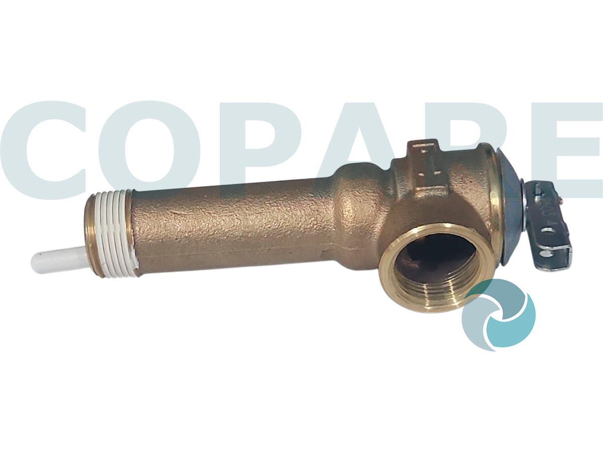 VALVULA DE ALIVIO 3/4" PARA BOILER CON ENTRADA PROFUNDA IP-802C