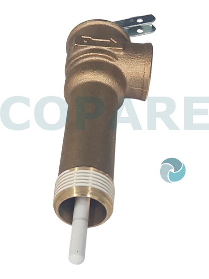 VALVULA DE ALIVIO 3/4" PARA BOILER CON ENTRADA PROFUNDA IP-802C