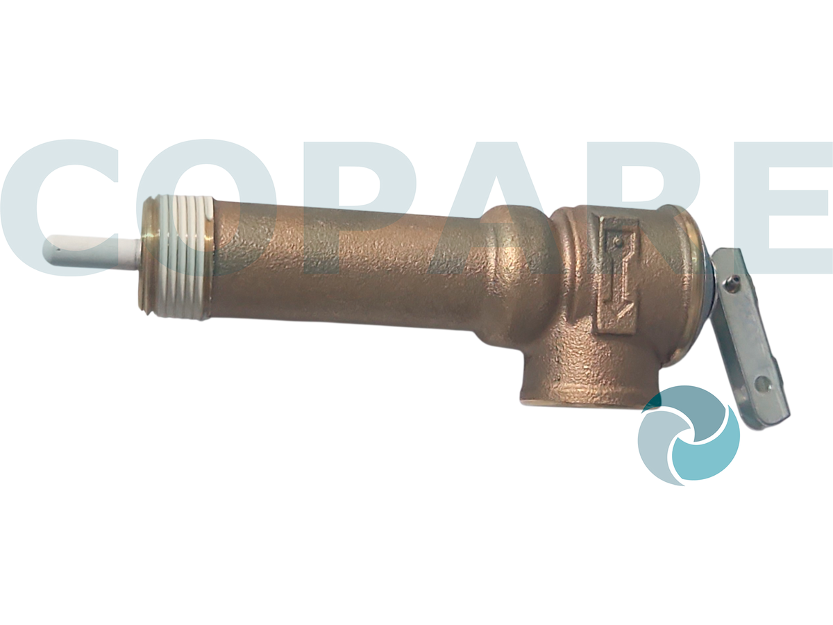 VALVULA DE ALIVIO 3/4" PARA BOILER CON ENTRADA PROFUNDA IP-802C