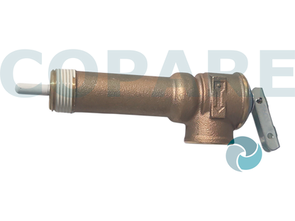 VALVULA DE ALIVIO 3/4" PARA BOILER CON ENTRADA PROFUNDA IP-802C