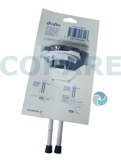 BOTON SUPERIOR COFLEX P-B6007 PARA VALVULA DE DESCARGA DUAL