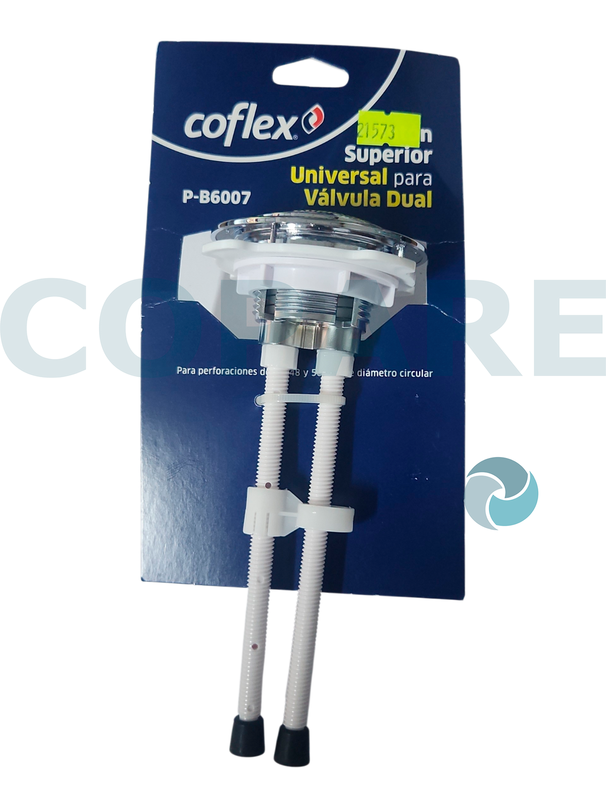 BOTON SUPERIOR COFLEX P-B6007 PARA VALVULA DE DESCARGA DUAL