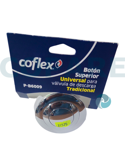 BOTON SUPERIOR UNIVERSAL COFLEX P-B6009 PARA VALVULA DE DESCARGA TRADICIONAL