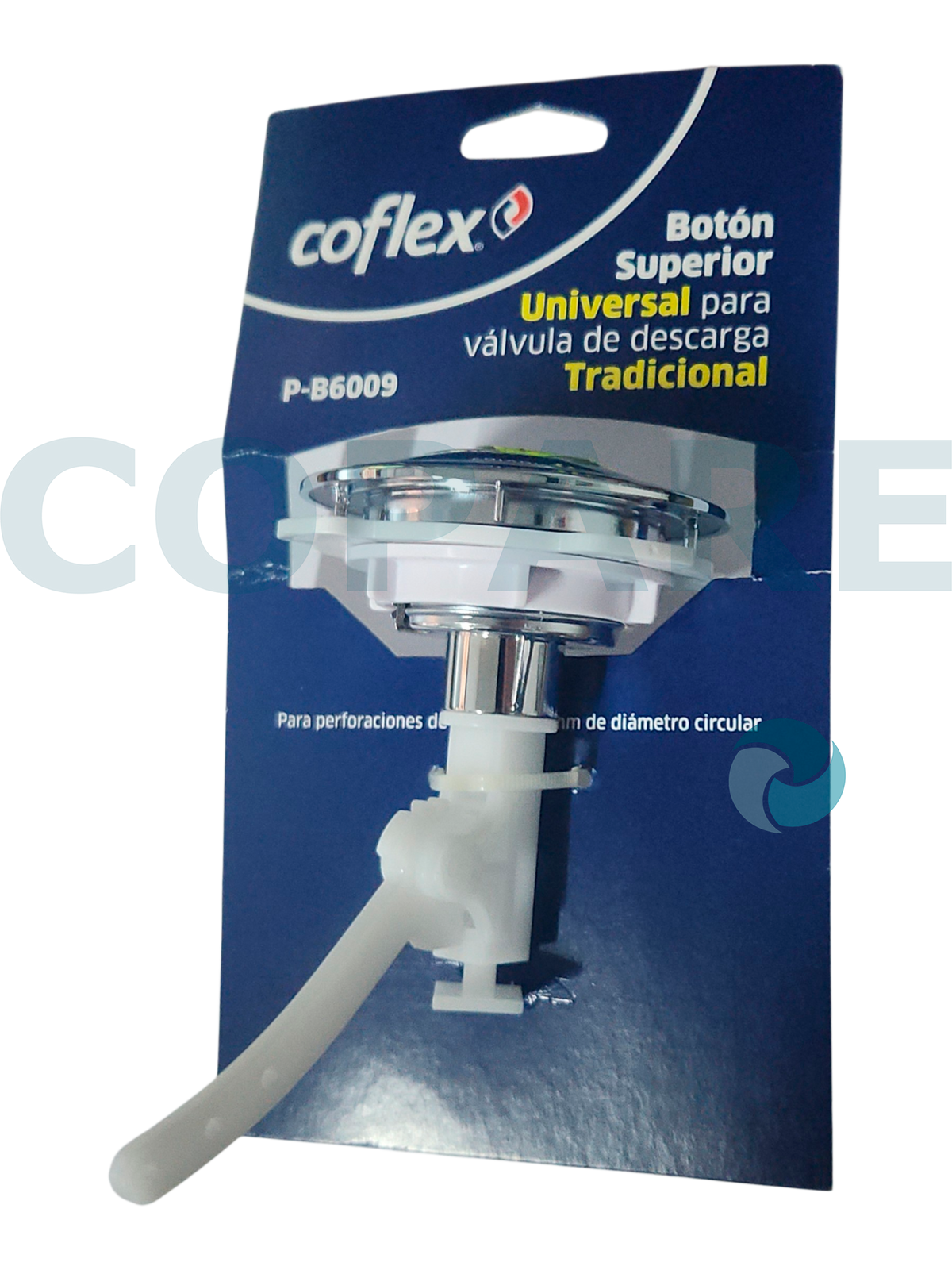 BOTON SUPERIOR UNIVERSAL COFLEX P-B6009 PARA VALVULA DE DESCARGA TRADICIONAL