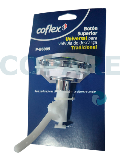 BOTON SUPERIOR UNIVERSAL COFLEX P-B6009 PARA VALVULA DE DESCARGA TRADICIONAL