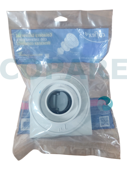 COLADERA UNIVERSAL PC-112 CUADRADA COFLEX PARA DRENAJE NORMA