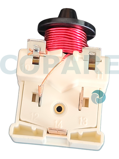 RELAY CON PROTECTOR TERMICO SECOP LARGO 1/6HP RESCOP006